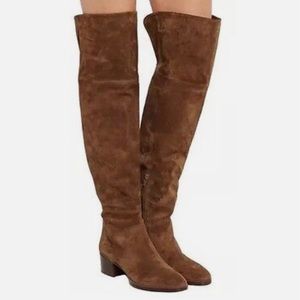 Chloe “Grace” Suede Over the Knee Boot - size 37